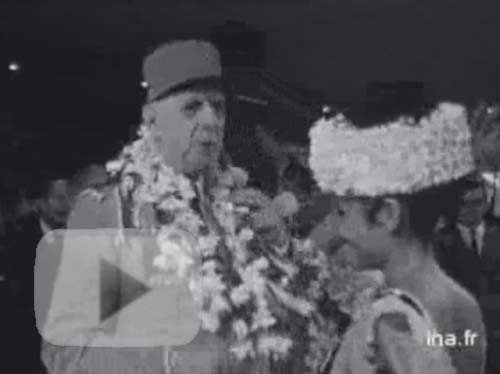 1966 les essais De Gaulle à Tahiti ina 1